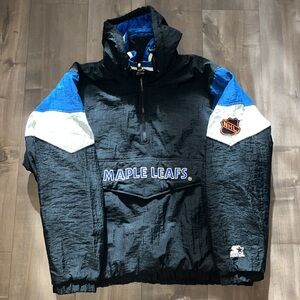 Toronto Maple Leafs Starter 1/4 Pullover jacket